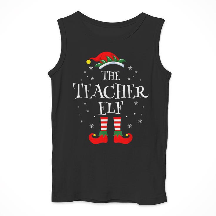 The Teacher Elf Christmas Family Matching Group Xmas Men Tank Top, funny design The Teacher Elf Christmas Family Matching Group Xmas Men Tank Top, funny design