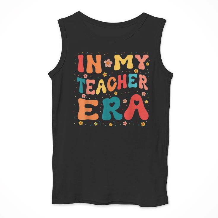 In My Teacher Era First Day Of School Back To School Retro Men Tank Top, funny design In My Teacher Era First Day Of School Back To School Retro Men Tank Top, funny design