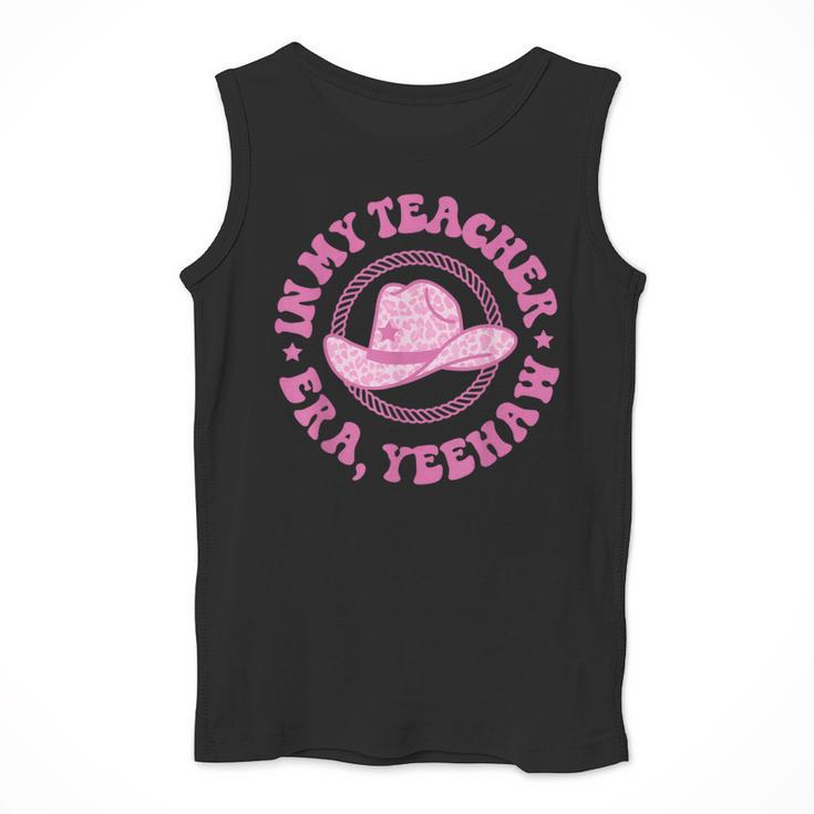 In My Teacher Era Yeehaw Pink Teacher Western Cowgirl Men Tank Top, funny design In My Teacher Era Yeehaw Pink Teacher Western Cowgirl Men Tank Top, funny design