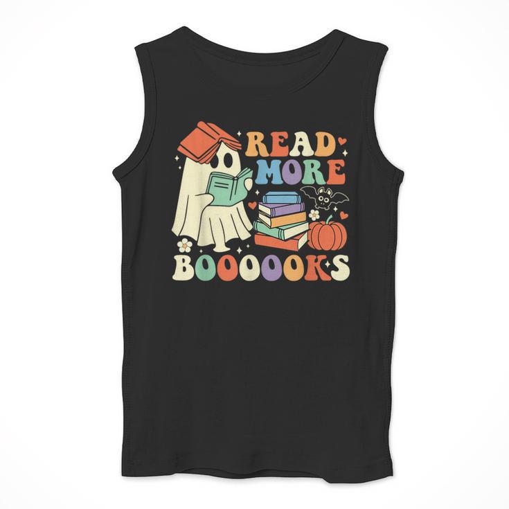 Teacher Halloween Cute Booooks Ghost Read More Books Men Tank Top, funny design Teacher Halloween Cute Booooks Ghost Read More Books Men Tank Top, funny design