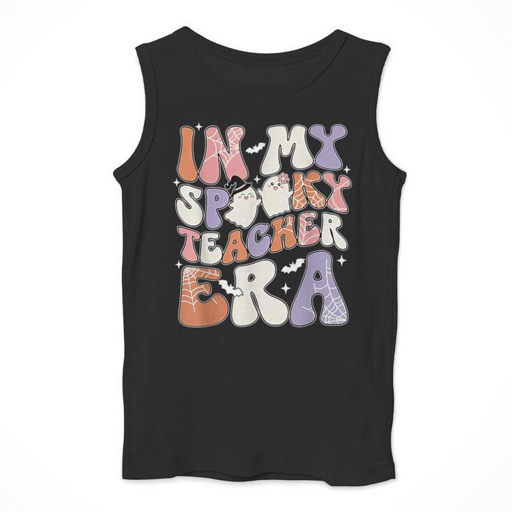 Teacher Halloween In My Spooky Teacher Era Retro Groovy Men Tank Top, Groovy Teacher Gifts, funny design Teacher Halloween In My Spooky Teacher Era Retro Groovy Men Tank Top, Groovy Teacher Gifts, funny design
