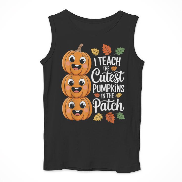 Teacher Halloween Tshirts I Teach The Cutest Pumpkins Men Tank Top, funny design Teacher Halloween Tshirts I Teach The Cutest Pumpkins Men Tank Top, funny design