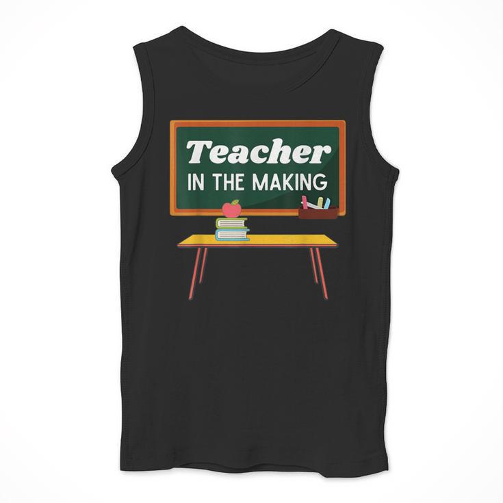 Teacher In The Making Future Teacher Kids Back To School Men Tank Top, Future Teacher Gifts, funny design Teacher In The Making Future Teacher Kids Back To School Men Tank Top, Future Teacher Gifts, funny design