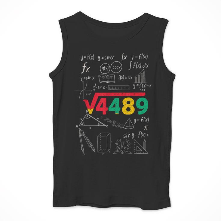 Teacher Math 67 Meme Square Root 4489 Slang Six Seven Men Tank Top, funny design Teacher Math 67 Meme Square Root 4489 Slang Six Seven Men Tank Top, funny design
