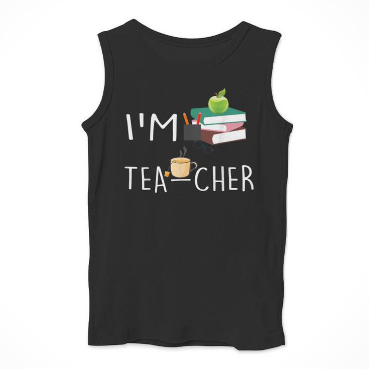 Teacher Puns I'm Tea-Cher Tea Lover Fun Teacher For Men Women Men Tank Top, funny design Teacher Puns I'm Tea-Cher Tea Lover Fun Teacher For Men Women Men Tank Top, funny design