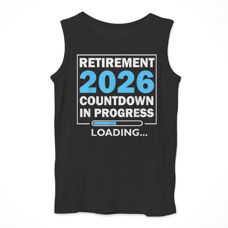 Teacher Retirement Class Of 2026 Loading Retired Men Tank Top, funny design Teacher Retirement Class Of 2026 Loading Retired Men Tank Top, funny design