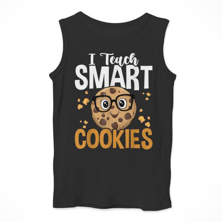 Teacher I Teach Smart Cookies Nerd Men Tank Top, funny design Teacher I Teach Smart Cookies Nerd Men Tank Top, funny design