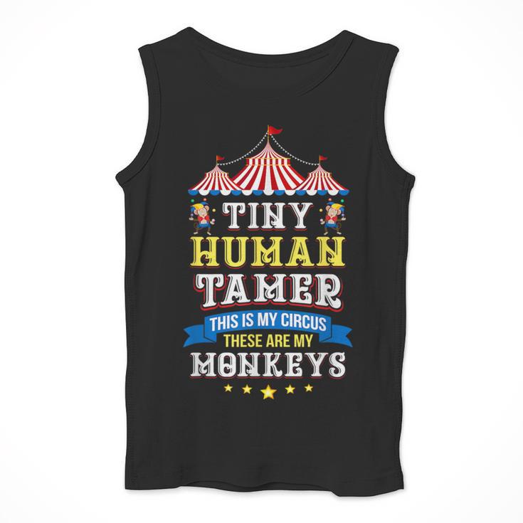 Teacher Tiny Human Tamer This My Circus These Are My Monkeys Men Tank Top, funny design Teacher Tiny Human Tamer This My Circus These Are My Monkeys Men Tank Top, funny design