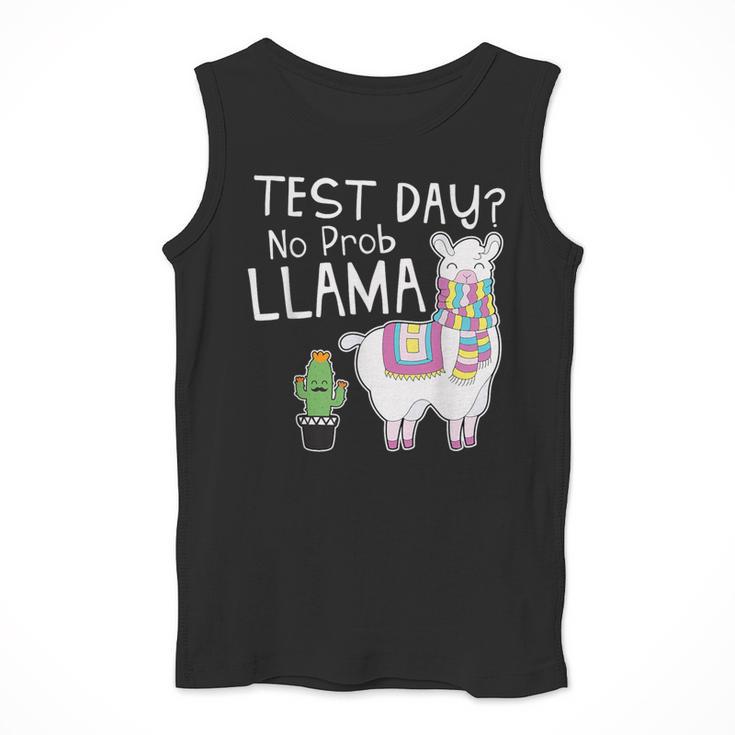 Teachers Testing Day Test Day No Prob Llama Teacher Men Tank Top, funny design Teachers Testing Day Test Day No Prob Llama Teacher Men Tank Top, funny design