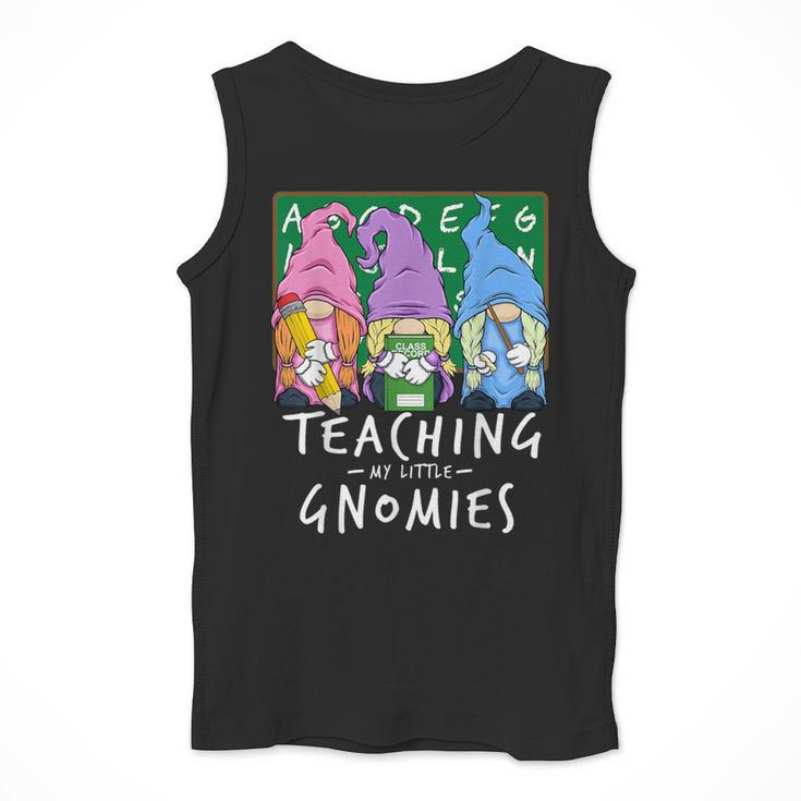 Teaching My Little Gnomies With Gnome For Teacher Women Men Tank Top, funny design Teaching My Little Gnomies With Gnome For Teacher Women Men Tank Top, funny design
