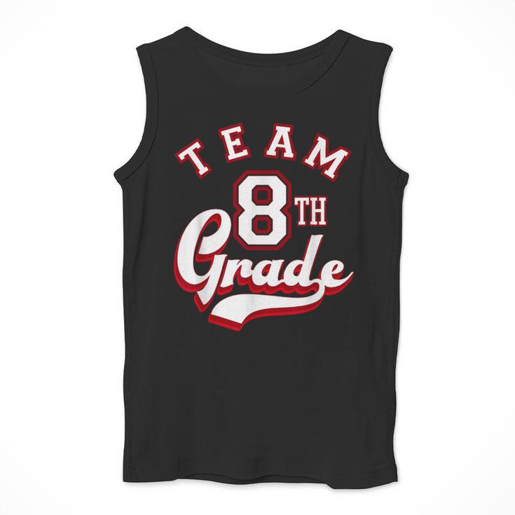 Team 8th Grade Eighth For Teacher Or Students For Men Women Girls Kids Men Tank Top, funny design