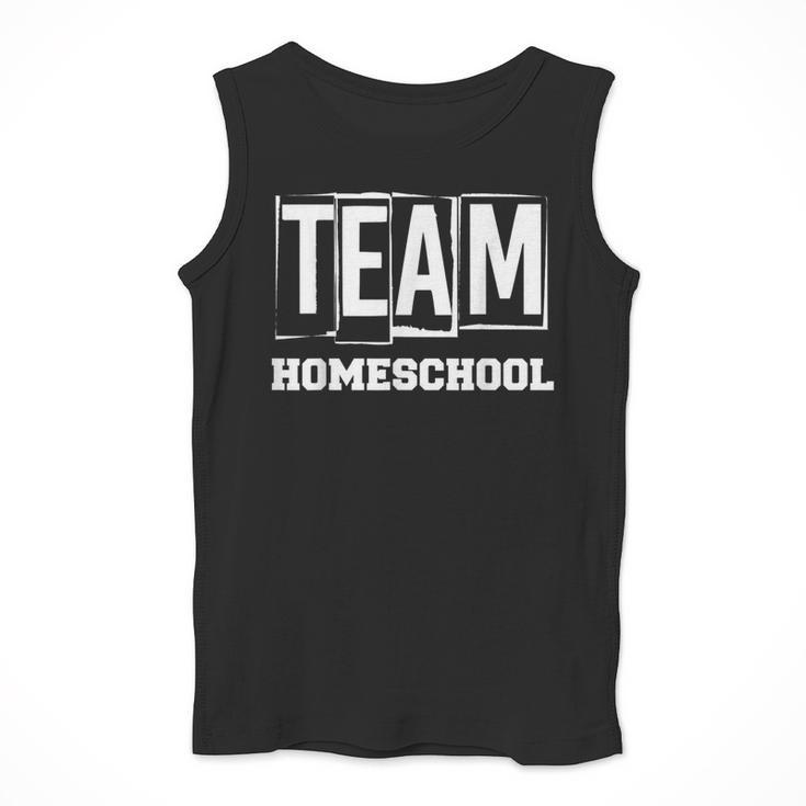 Team Homeschool Homeschooler Homeschooling Teacher Mom Kids Men Tank Top, funny design Team Homeschool Homeschooler Homeschooling Teacher Mom Kids Men Tank Top, funny design