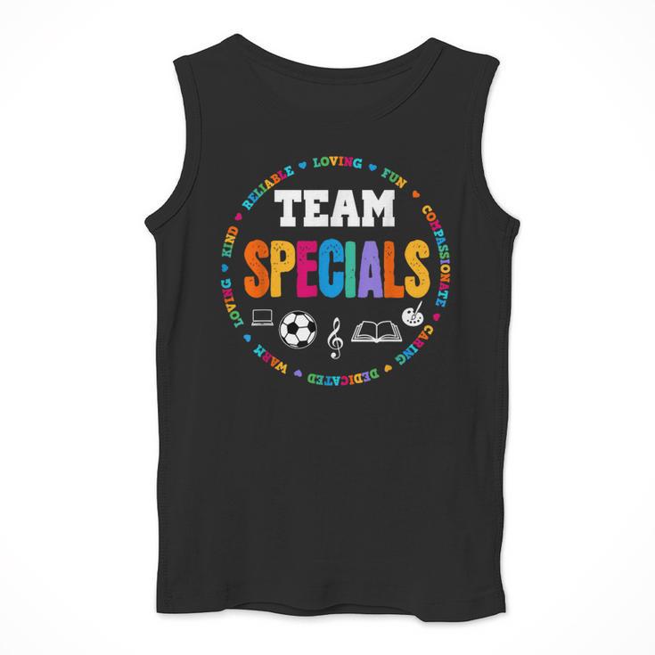 TEAM Specials Teacher TRIBE Squad Back To Primary School Men Tank Top, funny design TEAM Specials Teacher TRIBE Squad Back To Primary School Men Tank Top, funny design