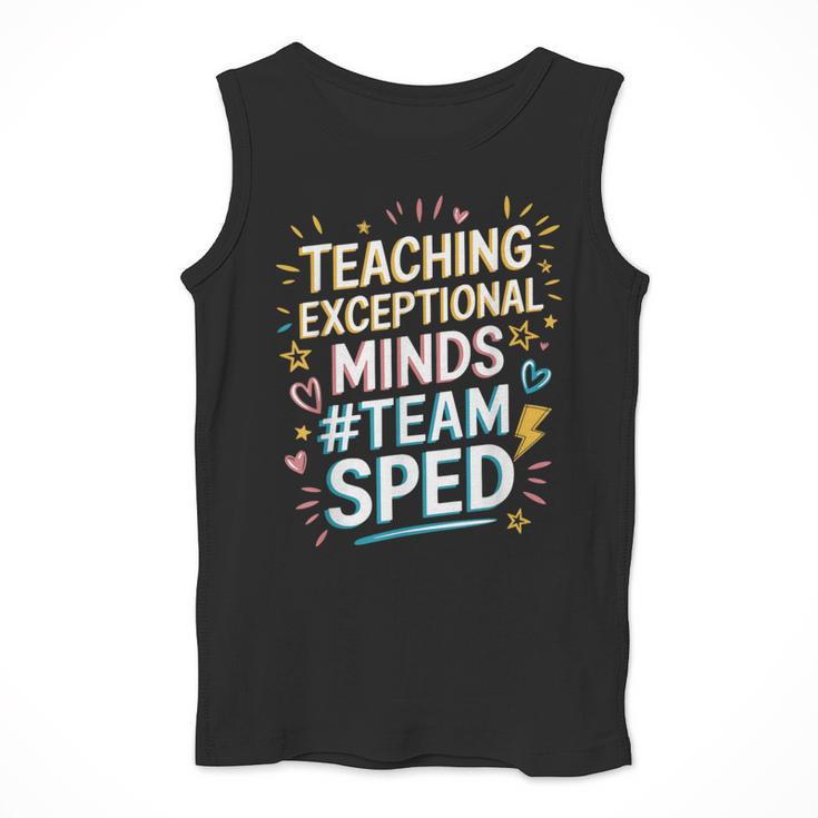 Team Sped Sped Teacher Special Education Teacher Team Men Tank Top, funny design Team Sped Sped Teacher Special Education Teacher Team Men Tank Top, funny design