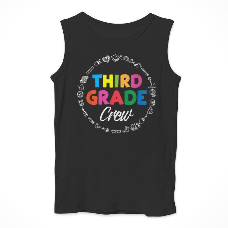 Third Grade Crew First Day Of School 3rd Grade Teacher Men Tank Top, First Grade Teacher Gifts, funny design Third Grade Crew First Day Of School 3rd Grade Teacher Men Tank Top, First Grade Teacher Gifts, funny design