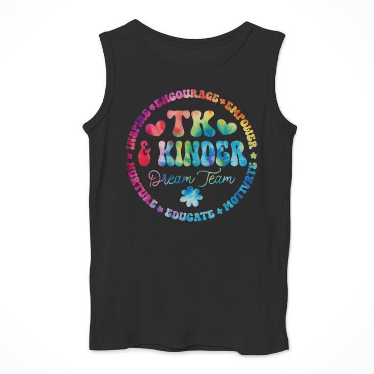TK & Kinder Dream Team Transitional Kindergarten Teacher Men Tank Top, funny design TK & Kinder Dream Team Transitional Kindergarten Teacher Men Tank Top, funny design