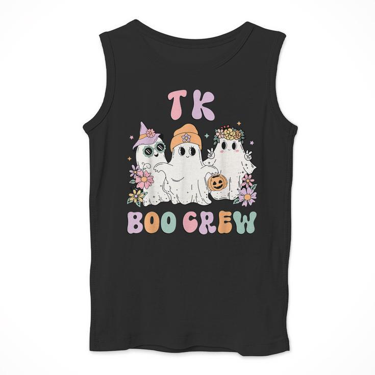 TK Boo Crew Retro Groovy Halloween Floral Ghost TK Teacher Men Tank Top, Groovy Teacher Gifts, funny design TK Boo Crew Retro Groovy Halloween Floral Ghost TK Teacher Men Tank Top, Groovy Teacher Gifts, funny design
