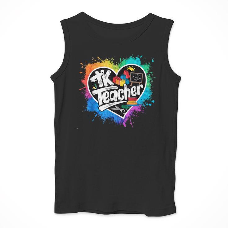 TK Teacher Transitional Kindergarten Heart Back To School Men Tank Top, funny design TK Teacher Transitional Kindergarten Heart Back To School Men Tank Top, funny design