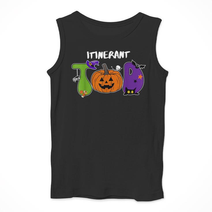 TOD Itinerant Teacher Of The Deaf Halloween ASL Interpreters Men Tank Top, funny design TOD Itinerant Teacher Of The Deaf Halloween ASL Interpreters Men Tank Top, funny design