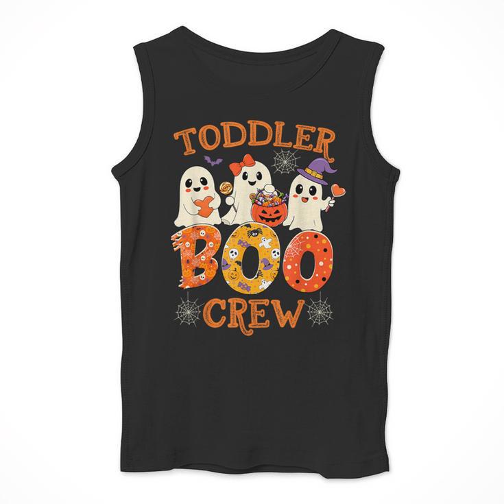 Toddler Boo Crew Halloween Costume For Teacher Kids Men Tank Top, funny design
