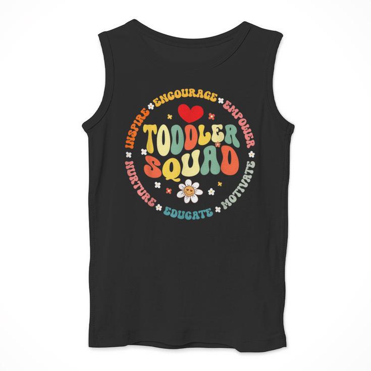Toddler Squad Pre-K Teacher Pre School Back To School Men Tank Top, funny design Toddler Squad Pre-K Teacher Pre School Back To School Men Tank Top, funny design