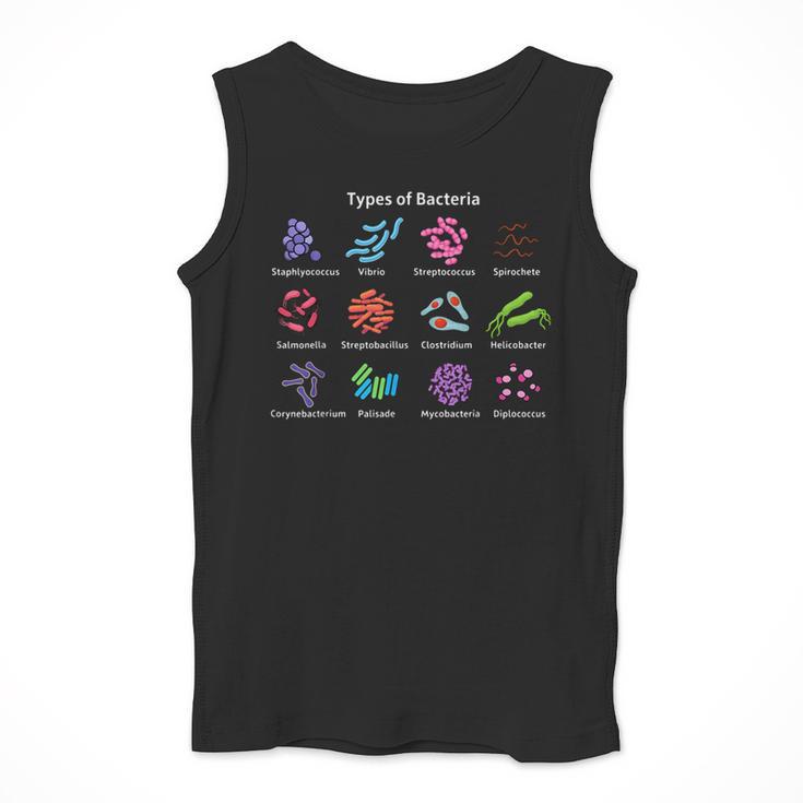 Types Of Bacteria Microbiologist Biology Science Teacher Men Tank Top, Science Teacher Gifts, funny design Types Of Bacteria Microbiologist Biology Science Teacher Men Tank Top, Science Teacher Gifts, funny design