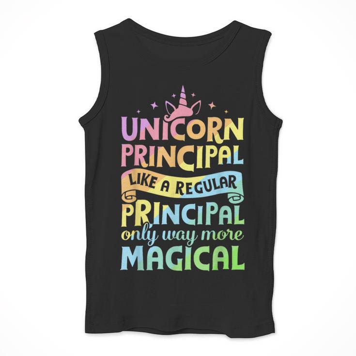 Unicorn Principal Back To School Teacher Appreciation Men Tank Top, funny design Unicorn Principal Back To School Teacher Appreciation Men Tank Top, funny design