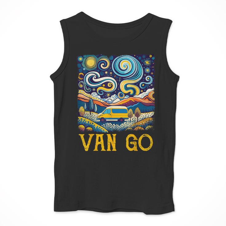 Van Go Vanlife Accessories Artist Art Teacher Men Tank Top, funny design Van Go Vanlife Accessories Artist Art Teacher Men Tank Top, funny design