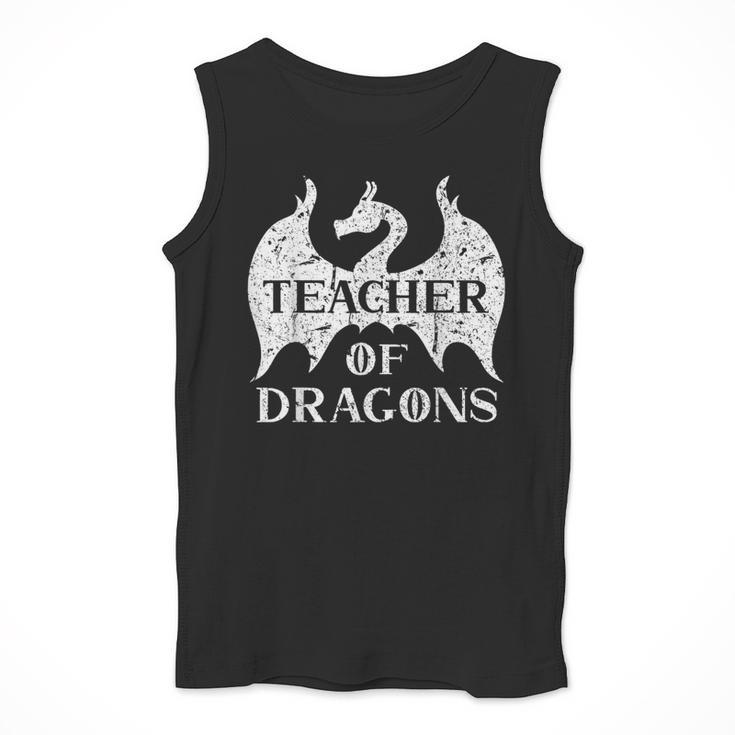 Vintage Teacher Of Dragons Quotes Teacher Student Men Tank Top, funny design Vintage Teacher Of Dragons Quotes Teacher Student Men Tank Top, funny design