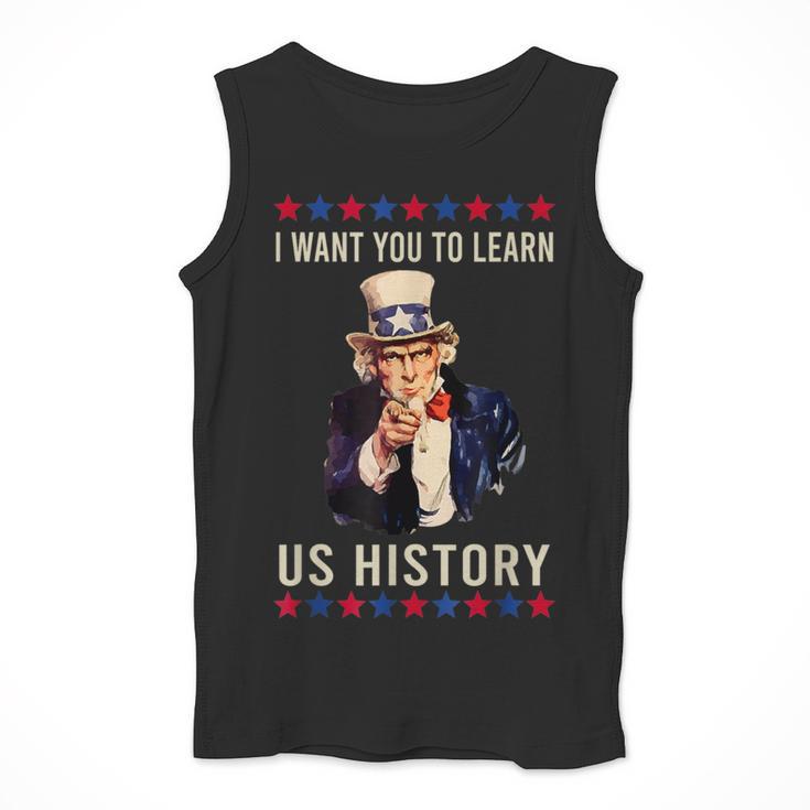 I Want You To Learn US History American Teacher School For Men Women Men Tank Top, History Teacher Gifts, funny design I Want You To Learn US History American Teacher School For Men Women Men Tank Top, History Teacher Gifts, funny design