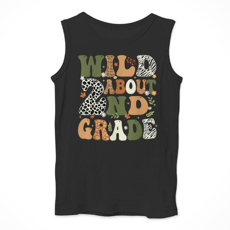 Wild About 2nd Grade Teacher Student First Day Of School Men Tank Top, 2nd Grade Teacher Gifts, First Grade Teacher Gifts, funny design Wild About 2nd Grade Teacher Student First Day Of School Men Tank Top, 2nd Grade Teacher Gifts, First Grade Teacher Gifts, funny design