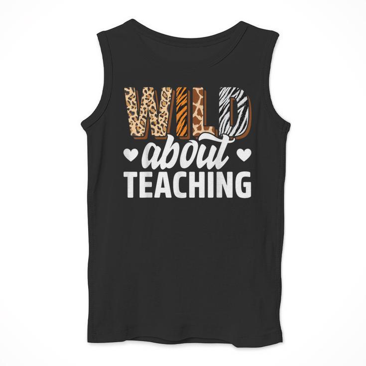 Wild About Teaching Teacher Teaching Back To School Men Tank Top, funny design Wild About Teaching Teacher Teaching Back To School Men Tank Top, funny design