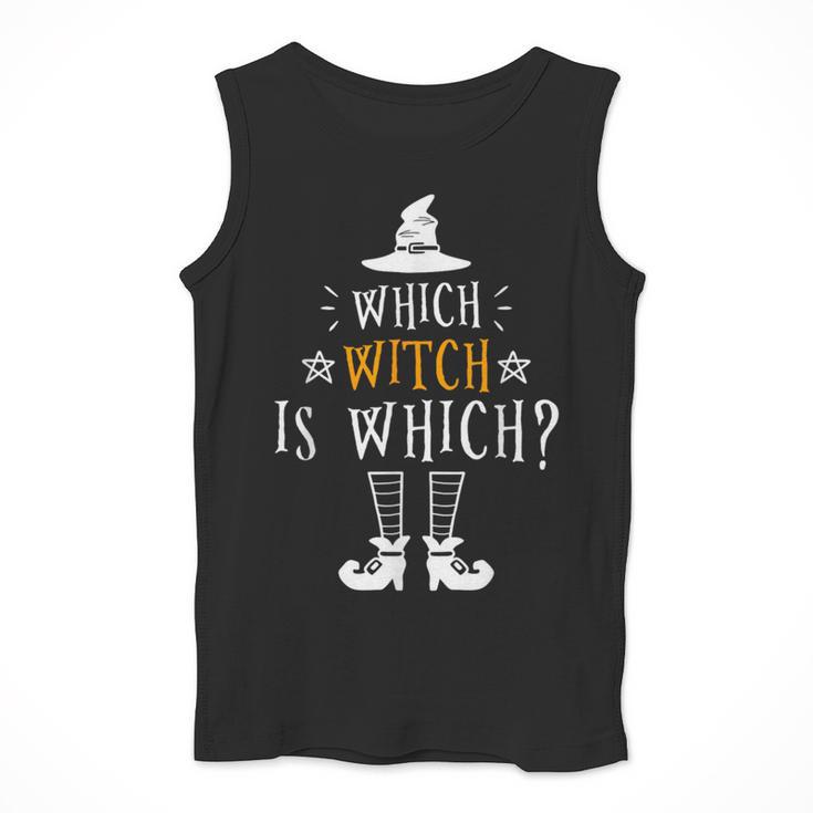 Which Witch Is Which Halloween Grammar Teacher Costume Men Tank Top, funny design Which Witch Is Which Halloween Grammar Teacher Costume Men Tank Top, funny design
