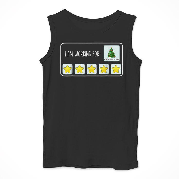 I Am Working For Christmas Break Teacher Christmas Men Tank Top, funny design I Am Working For Christmas Break Teacher Christmas Men Tank Top, funny design