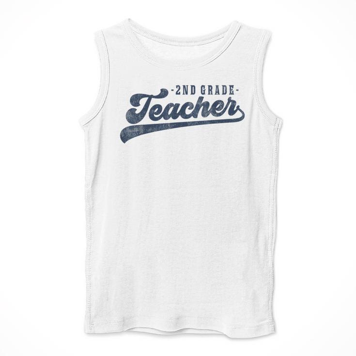 2nd Grade Teacher Cute Vintage Graphic Second Grade Teacher Men Women Men Tank Top, 2nd Grade Teacher Gifts, funny design 2nd Grade Teacher Cute Vintage Graphic Second Grade Teacher Men Women Men Tank Top, 2nd Grade Teacher Gifts, funny design
