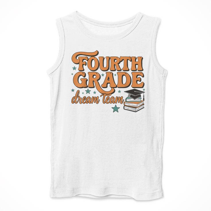 4th Grade Back To School Fourth Grade Dream Team Teacher Men Tank Top, 4th Grade Teacher Gifts, funny design