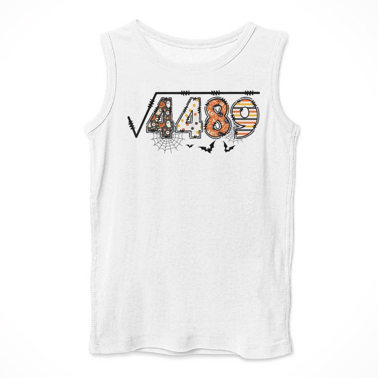 6 7 Square Root Of 4489 Slang Math Teacher Halloween Men Tank Top, funny design 6 7 Square Root Of 4489 Slang Math Teacher Halloween Men Tank Top, funny design