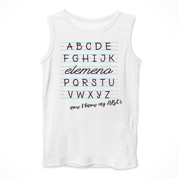 ABC Elemeno Shirt Alphabet Kindergarten Preschool Teacher Men Tank Top, funny design ABC Elemeno Shirt Alphabet Kindergarten Preschool Teacher Men Tank Top, funny design