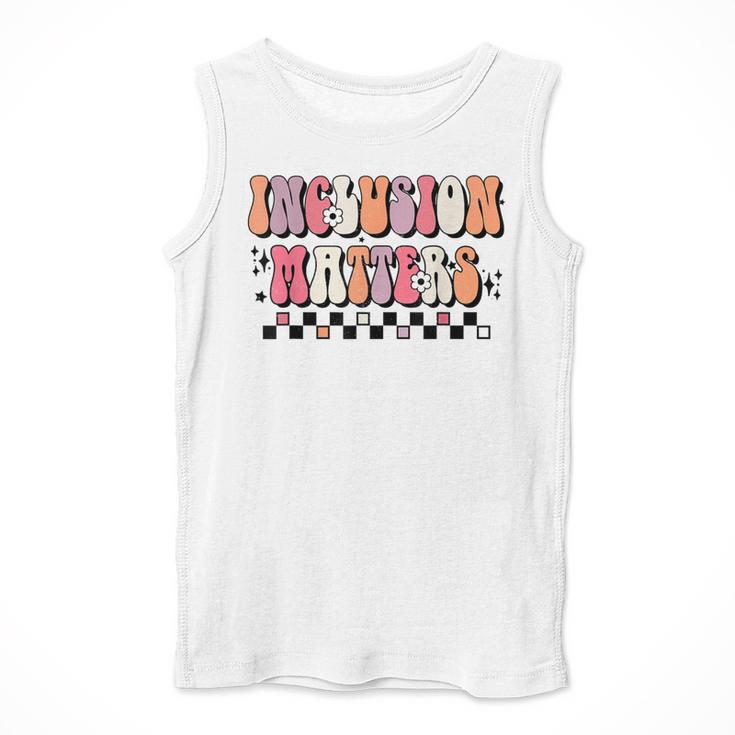Boho Inclusion Matters Special Education SPED Teacher Women Men Tank Top, funny design Boho Inclusion Matters Special Education SPED Teacher Women Men Tank Top, funny design