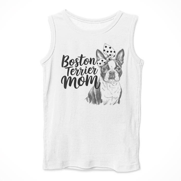 Boston Terrier Dog Bostie Mom Idea For Women Men Tank Top, Mom Gifts, Boston Terrier Mom Gifts, funny design