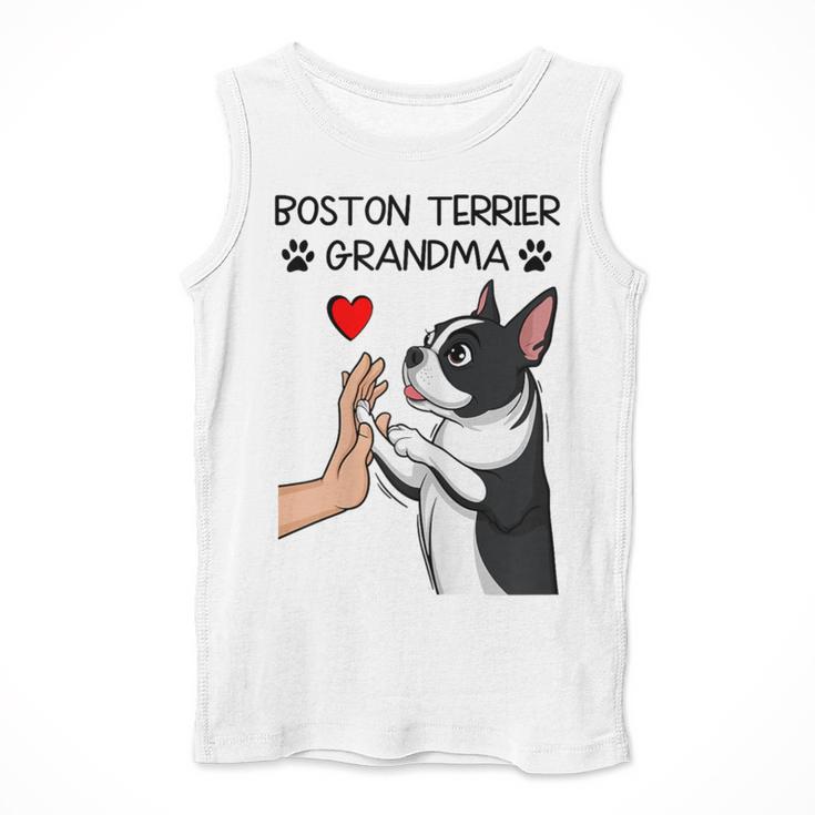 Boston Terrier Grandma Mother's Day Dog Mom Men Tank Top, Mom Gifts, Boston Terrier Mom Gifts, funny design