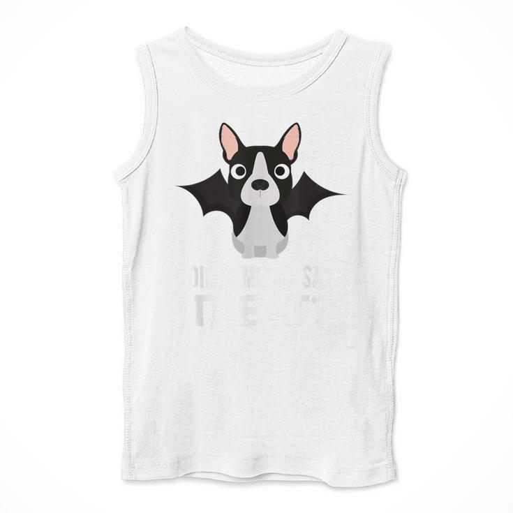 Boston Terrier Halloween Shirt Did Someone Say Treat Men Tank Top, Boston Terrier Halloween Gifts, funny design