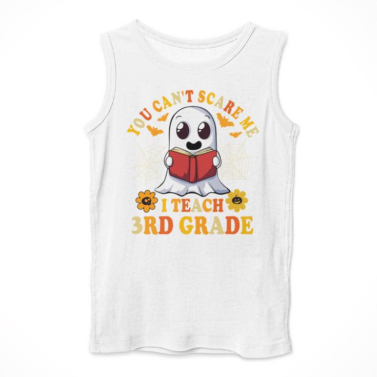 You Cant Scare Me I Teach 3rd Grade Teacher Halloween Men Tank Top, funny design You Cant Scare Me I Teach 3rd Grade Teacher Halloween Men Tank Top, funny design
