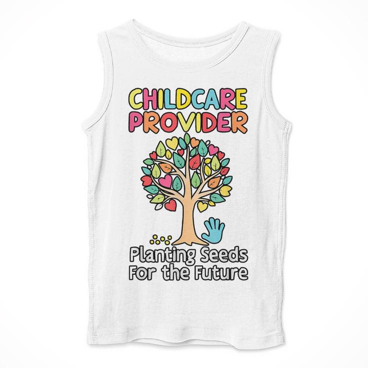 Childcare Provider Job Daycare Provider Daycare Teacher Men Tank Top, funny design