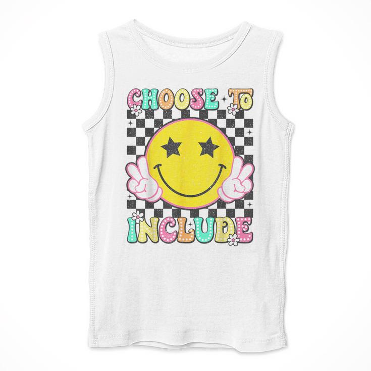 Choose To Include Special Education Teacher Autism Awareness Men Tank Top, funny design Choose To Include Special Education Teacher Autism Awareness Men Tank Top, funny design