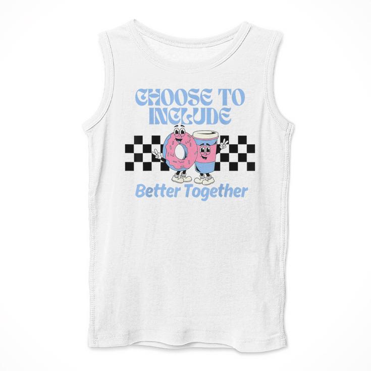 Choose To Include Special Education Teacher Autism Awareness Men Tank Top, funny design