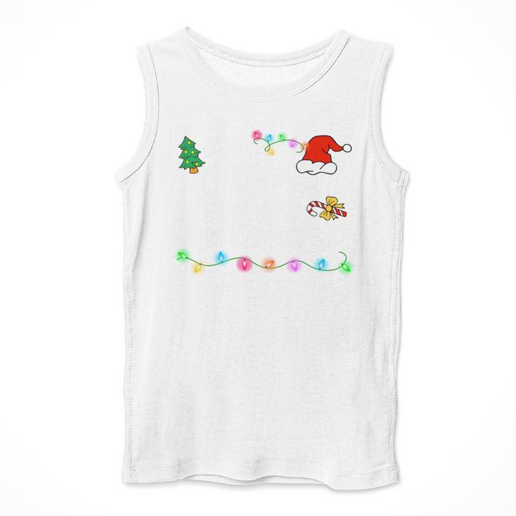 Is It Christmas Break Yet Teacher Xmas Light Santa Hat Men Tank Top, funny design Is It Christmas Break Yet Teacher Xmas Light Santa Hat Men Tank Top, funny design