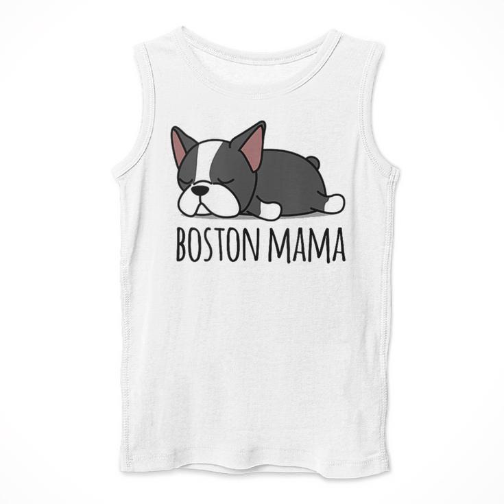 Cute Boston Terrier Boston Mama Men Tank Top, funny design