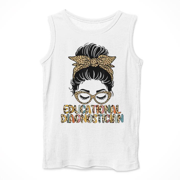 Cute Educational Diagnostician Teacher Appreciation Week Men Women Men Tank Top, funny design Cute Educational Diagnostician Teacher Appreciation Week Men Women Men Tank Top, funny design