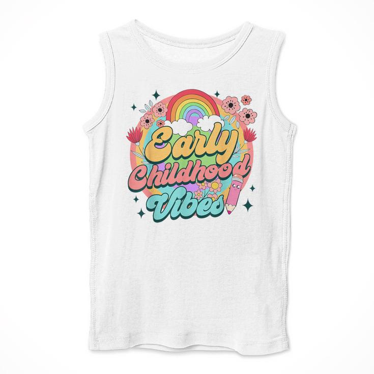 Daycare Teacher Daycare Provider Early Childhood Vibes Men Tank Top, funny design Daycare Teacher Daycare Provider Early Childhood Vibes Men Tank Top, funny design